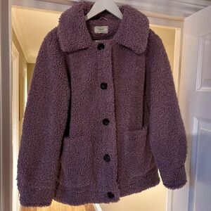 Next Lavender Teddy Jacket